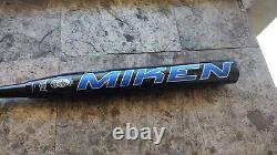 2015 Miken Triad 3 Xtreme Maxload Usssa Slowpitch Softball Bat Str3mu