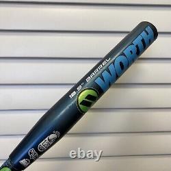 2017 Worth EST Comp Balanced Softball Bat WEST12 12.5 Barrel USSSA NSA 28oz