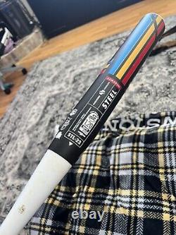 2022 Demarini Raw Steel 26 Oz Slowpitch Softball Bat Asa Usssa Singlewall Alloy