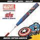 2023 Miken Marvel Captain America 12 Maxload Usssa Slowpitch Bat Msu3cal