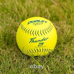 DUDLEY 12 USSSA Thunder ZN Slowpitch Classic M Stamp Softball 12 pack
