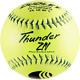 Dudley Usssa Thunder Zn Slow Pitch Softball. 47 Cor Stadium Stamp 12 Pack