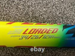 EASTON FIRE FLEX 240 1 PIECE SLOWPITCH SOFTBALL BAT 26 Tantrum