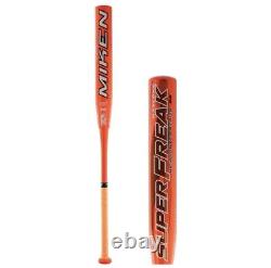 Miken Super Freak Orange Highlighter Maxload 12 Slowpitch Softball Bat MHS12U