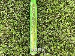 Miken Superfreak Neon Green Highlighter Slowpitch Bat 27oz