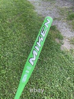 Miken Superfreak Neon Green Highlighter Slowpitch Bat 27oz