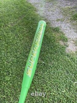 Miken Superfreak Neon Green Highlighter Slowpitch Bat 27oz