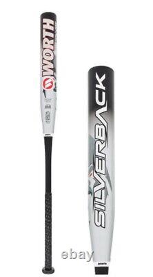 NEW 2022 Worth Silverback XL End Loaded WSB22U USSSA Slowpitch Softball Bat 26oz