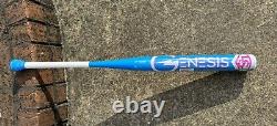 NEW 2024 Louisville Slugger 26.5oz Genesis Bubble Gum 1-Piece USSSA Softball Bat