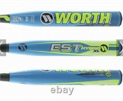 NIW 25 oz 2019 Worth Est Hybrid XL USSSA Slowpitch Softball Bat EndLoaded WHY12U