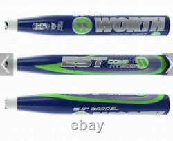 NIW 26oz 2018 Worth EST Hybrid 12.5 XL Comp USSSA Slowpitch Softball Bat W125EH