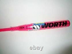 NIW Worth Legit XL Pink Highlighter USSSA 34/26