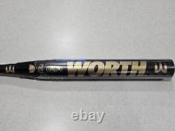 New 2017 Worth Triple Crown XL USSSA Softball Bat Connell Hall WTCSMU 26.5 oz