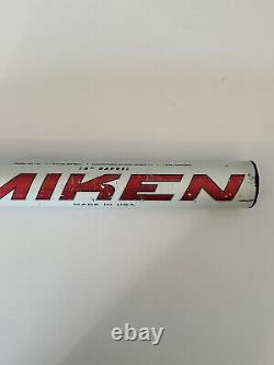 Used 2017 Miken Freak PT Platinum Maxload USSSA Softball Bat 34 MFPTMU 28oz