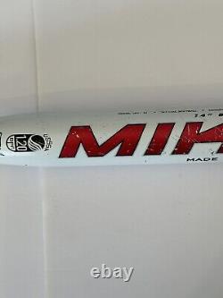 Used 2017 Miken Freak PT Platinum Maxload USSSA Softball Bat 34 MFPTMU 28oz