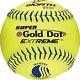 Worth 12 Syco Gold Dot Extreme / Classic M Usssa Slowpitch Softball, Box Of 12
