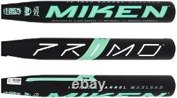 Miken 2023 Freak Primo 14 Maxload USSSA Slow Pitch Softball Bat (34-27oz.) translated in French is: Batte de softball à lancer lent Miken 2023 Freak Primo 14 Maxload USSSA (34-27oz.)