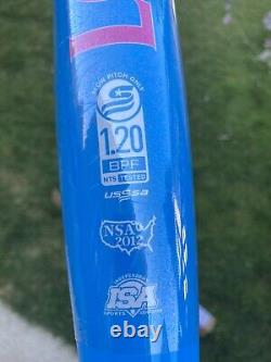 NOUVEAU 2024 Louisville Slugger Genesis Bubble Gum 1Piece USSSA Bat de Softball REÇU