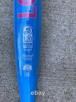 NOUVEAU 2024 Louisville Slugger Genesis Bubble Gum 1Piece USSSA Bat de Softball REÇU