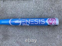 NOUVEAU 2024 Louisville Slugger Genesis Bubble Gum 1Piece USSSA Bat de Softball REÇU