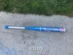 NOUVEAU 2024 Louisville Slugger Genesis Bubble Gum 1Piece USSSA Bat de Softball REÇU