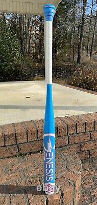 NOUVEAU Louisville Slugger 2024 26.5oz Genesis Bubble Gum 1-Piece USSSA Softball Bat