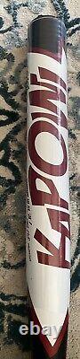 Nouveau Easton Kapow FireFlex 12,75 Batte de softball à lente vitesse USSSA chargée de baril 26oz