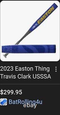 Nouveau! Easton Thing Travis Clark Motherload USSSA BATTE DE SOFTBALL LENTE SLOWPITCH 34/27